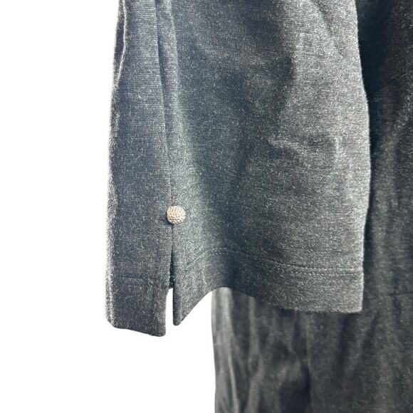 The Limited Collection Dark Gray Short Sleeve A Line Dress Size 16W NWT - Picture 4 of 13